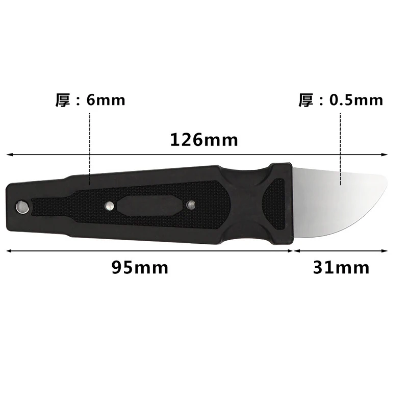 TE-17 Multi-purpose Manual Disassembly Repair Tools Opening Pry Hand Tool Kit Blade Metal Spudger Disassemble Tools