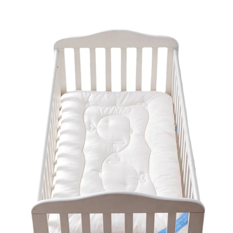 Matelas en coton Scorpion pour bébé, lit bébé CPull, literie pour tout-petits, pépinière, allaitement, blanc pur, doux, BHS027