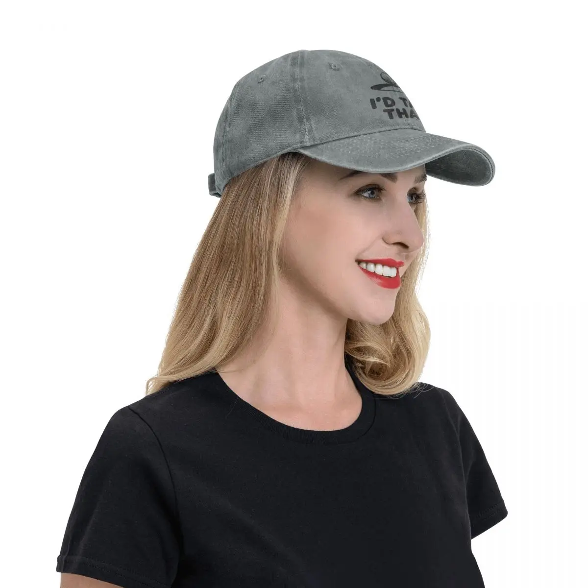 Golf Quote I'd Tap That Funny Merch Unisex Style Baseball Cap Distressed Cotton Caps Hat Vintage Outdoor Sports Hat