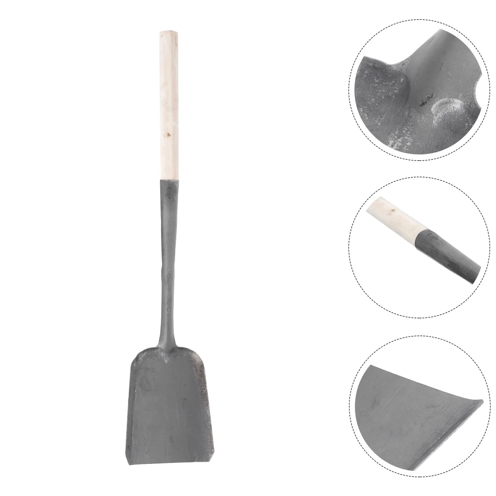 Soot Multi-functional Stove Household Fireplace Cleaning Cleaner Coals Scoop The Tools Ash Kitchen Wooden Handle