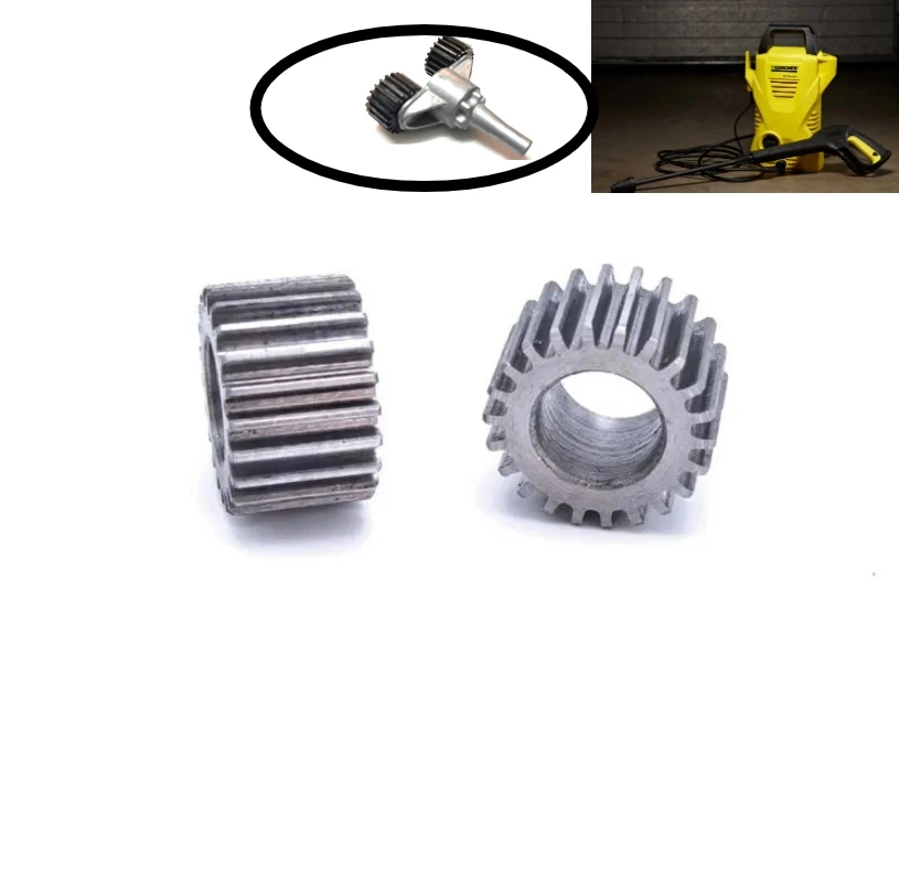 

Metal Transmission Gear Spare Parts for KARCHER K2 K3 Series Car Washing Machine Parts Replacement Accessories for Karcher 2PCS
