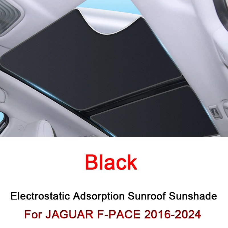 

Car Electrostatic Adsorption Sunroof Sunshade For JAGUAR F-PACE 2016-2023 2024 Heat Insulation Skylight Sticker Auto Accessories