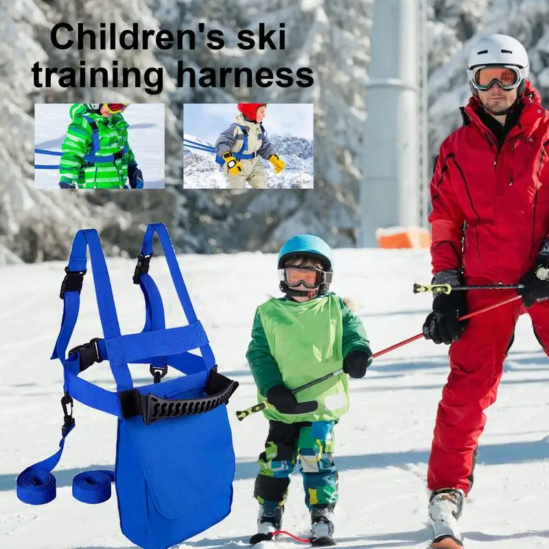 Arnês de snowboard trainer para crianças, controle de velocidade, ensino, resistente ao desgaste, cinto de segurança, criança