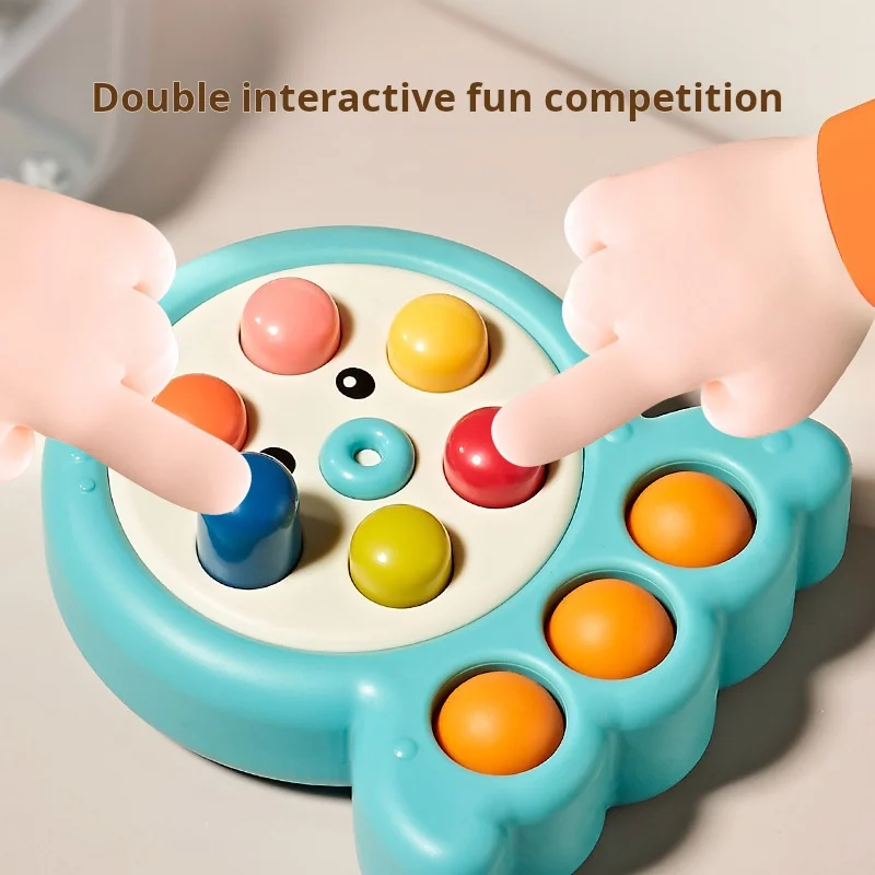 Brinquedo de descompressão educacional para crianças, Mini -Whack-A-Mole do bebê, Interação pai-filho, Kids Cute Multicolor Game Machine