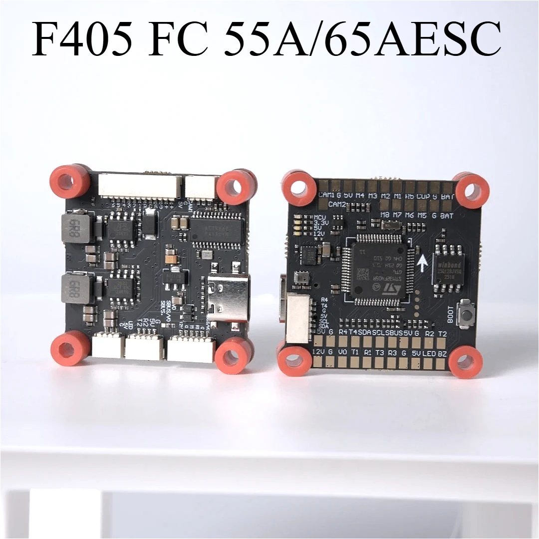 

Штаб контроллера полета FlyWarp F405 с регулятором скорости 55A 4в1, гироскопом ICM42688P, для гоночного дрона Betaflight iNAV, 30,5x30,5 мм, 6-8S FPV