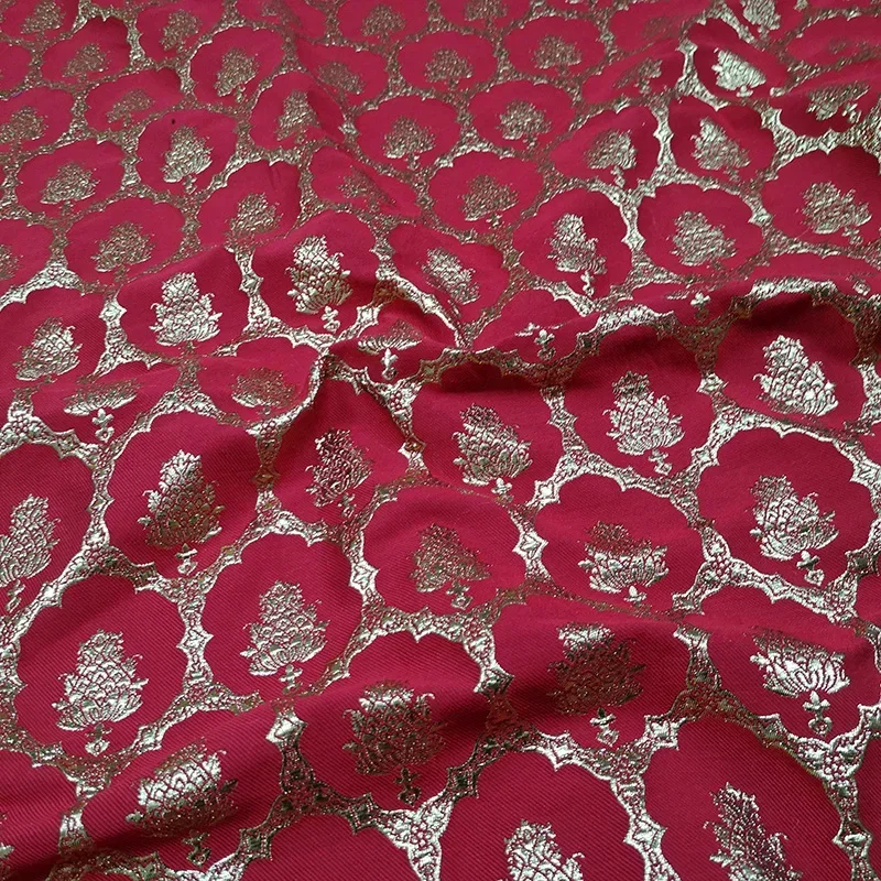 

Парчовая жаккардовая ткань, весна-осень, модное позолоченное платье, костюм, ветровка, одежда, европейский бренд, модный дизайн, ткань для шитья