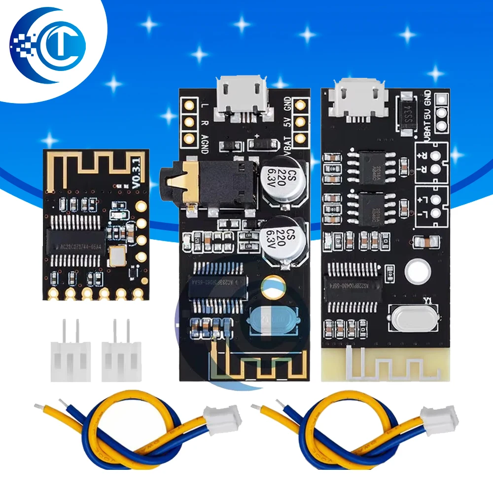 MH‑MX8 Bluetooth 4.2 Lossless Hi‑Fi MP3 Decoder Receiver Module, DIY Audio Kit Compatible with M18/M28/M38