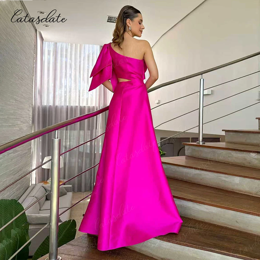 カタスデート Aライン フォーマルイブニングドレス ワンピース プリーツ プロムドレス プリーツドレス レディース用 カスタムメイド