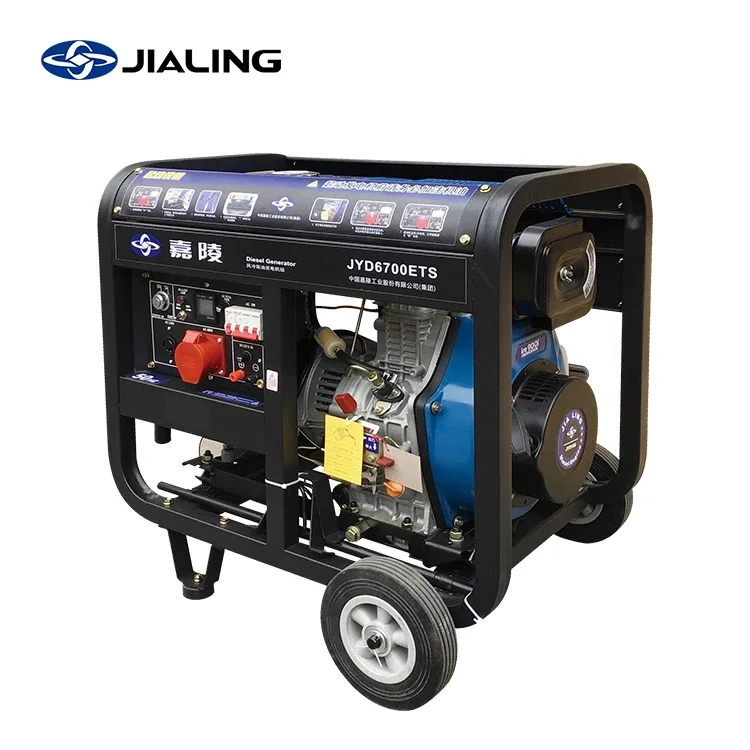 

Jialing 5Kva Portable Diesel Generator 5.5Kw Electric Generador Diesel