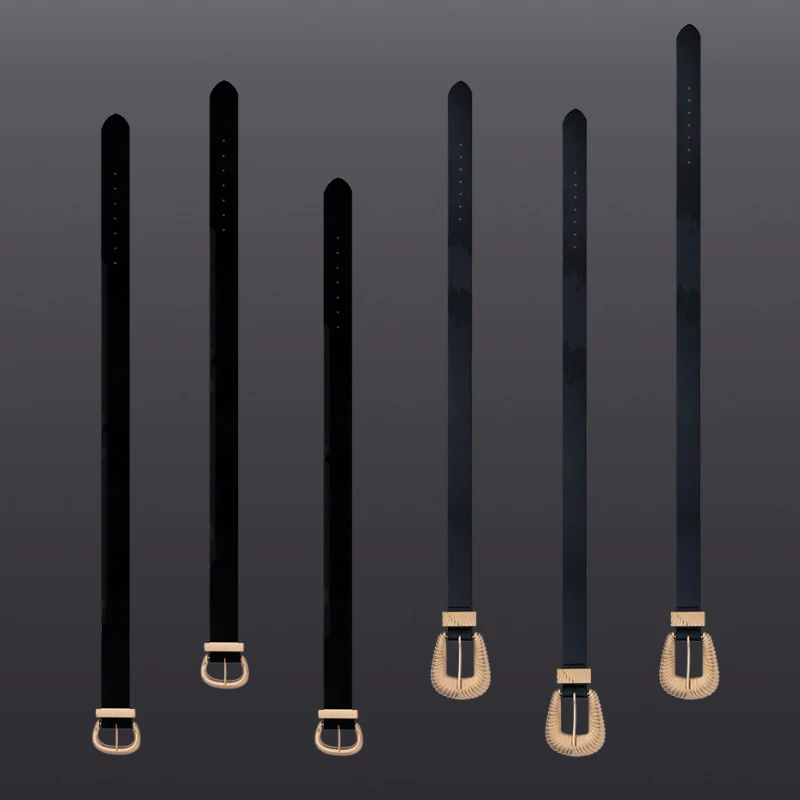 جلد للنساء الخصر نحيل فستان كاجوال أحزمة الخصر حزام المرأة حزام جلد فستان وجينز السيدات النحاس