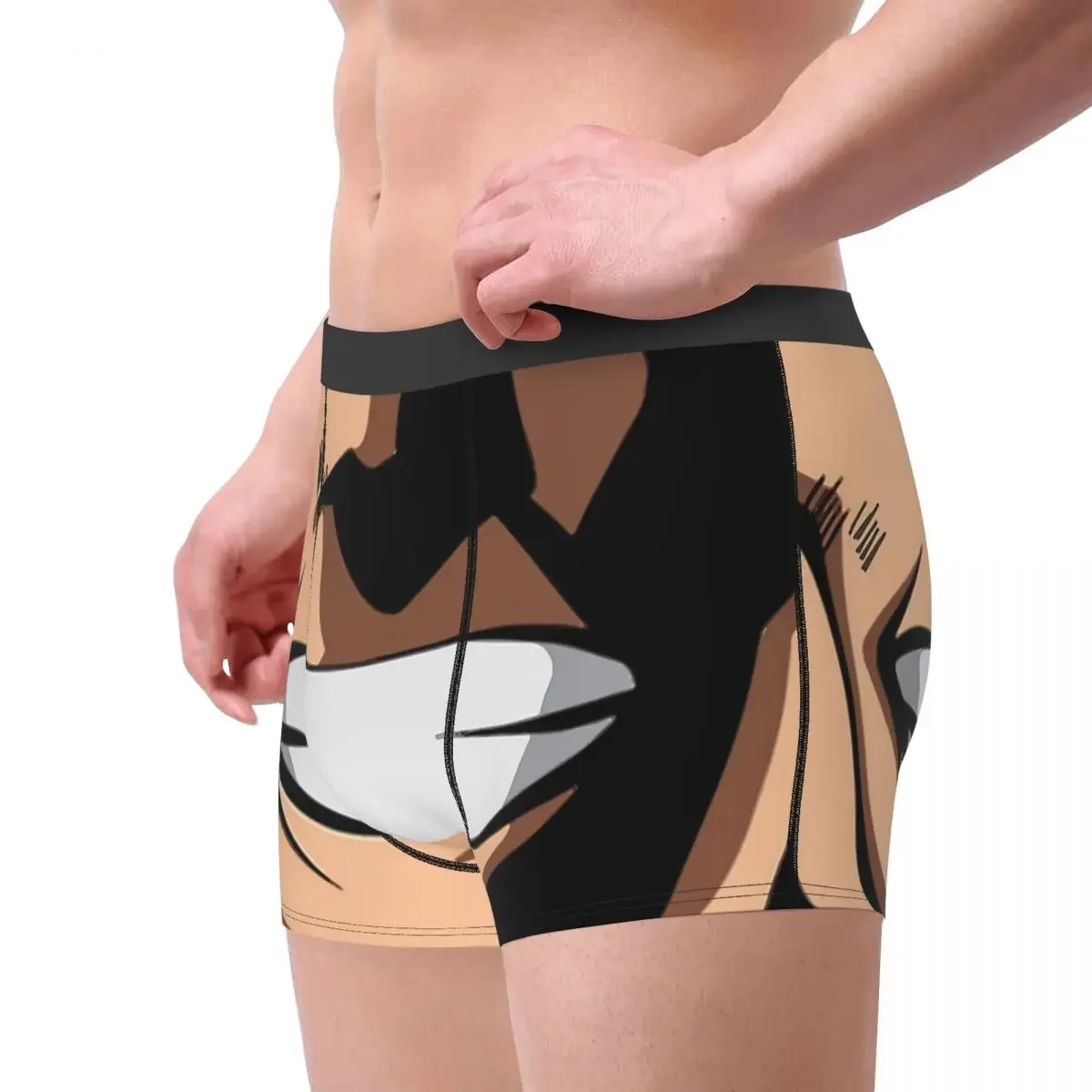 All Might Mask Underpants Breathbale Panties Male Underwear Print Shorts Boxer Briefs