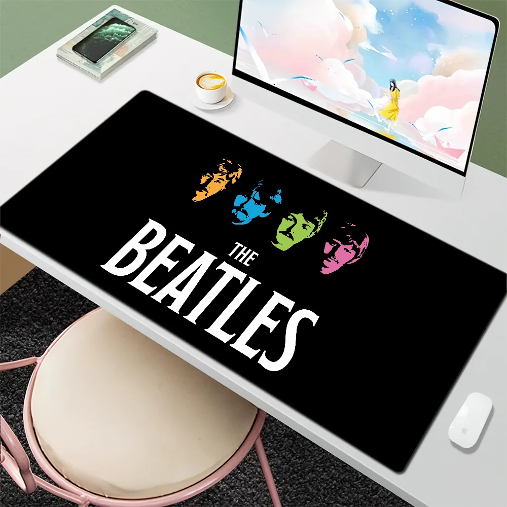 Band the b-beatles mouse pad grande tapete de mesa teclado ergonômico escritório borracha pc antiderrapante anti-desvanecimento casa personalizado melhor preço