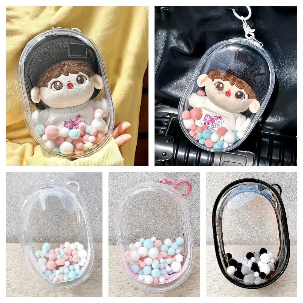 

New Style Multicolor Clear Outdoor Bag Transparent Bag Decoration Storage Case PVC Large Capacity Organizer Box Wallet