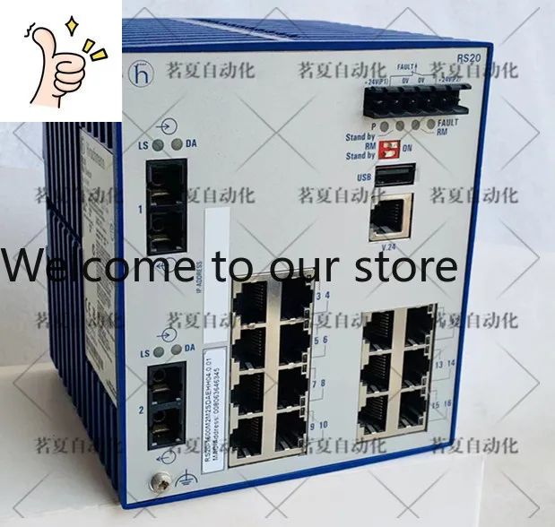 Original Hersman Industrial Switch RS20-1600M2T1TDAEHH09 In Stock