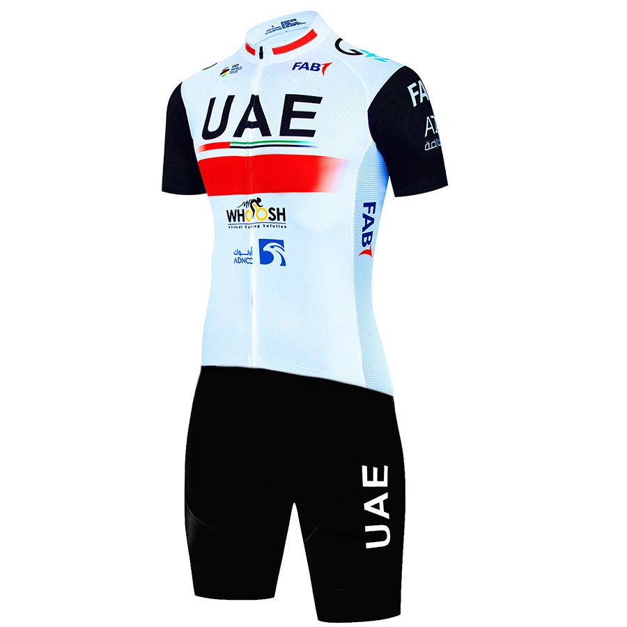 UAE Cycling Uniform Shorts Men Bicycle Clothes Man Summer 2024 Sports Set Men\'s Pants Gel Bib Sportswear Suit Jersey Mtb Tricuta