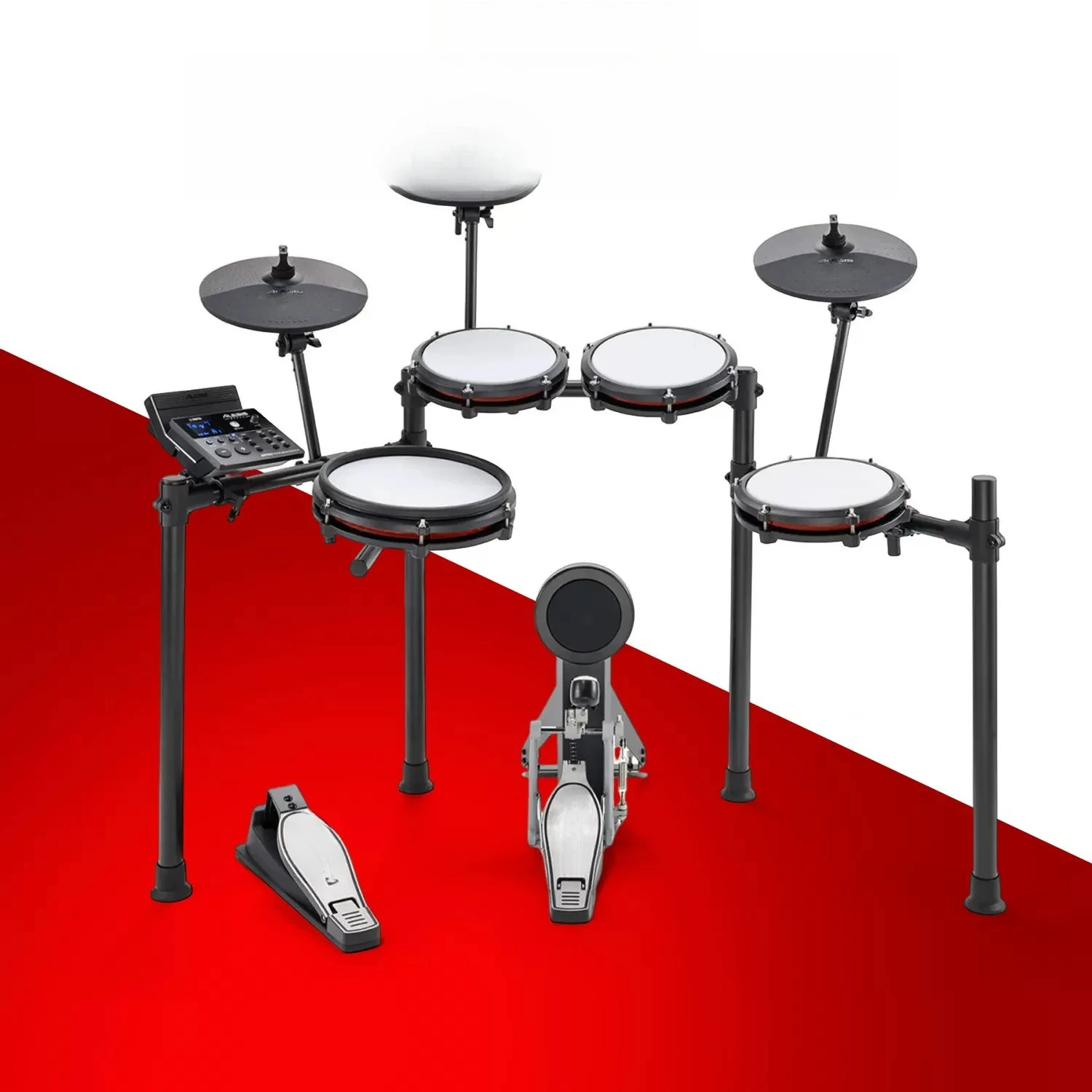 Full mesh electronic drum kit Bluetooth beginner professional silent electric drum