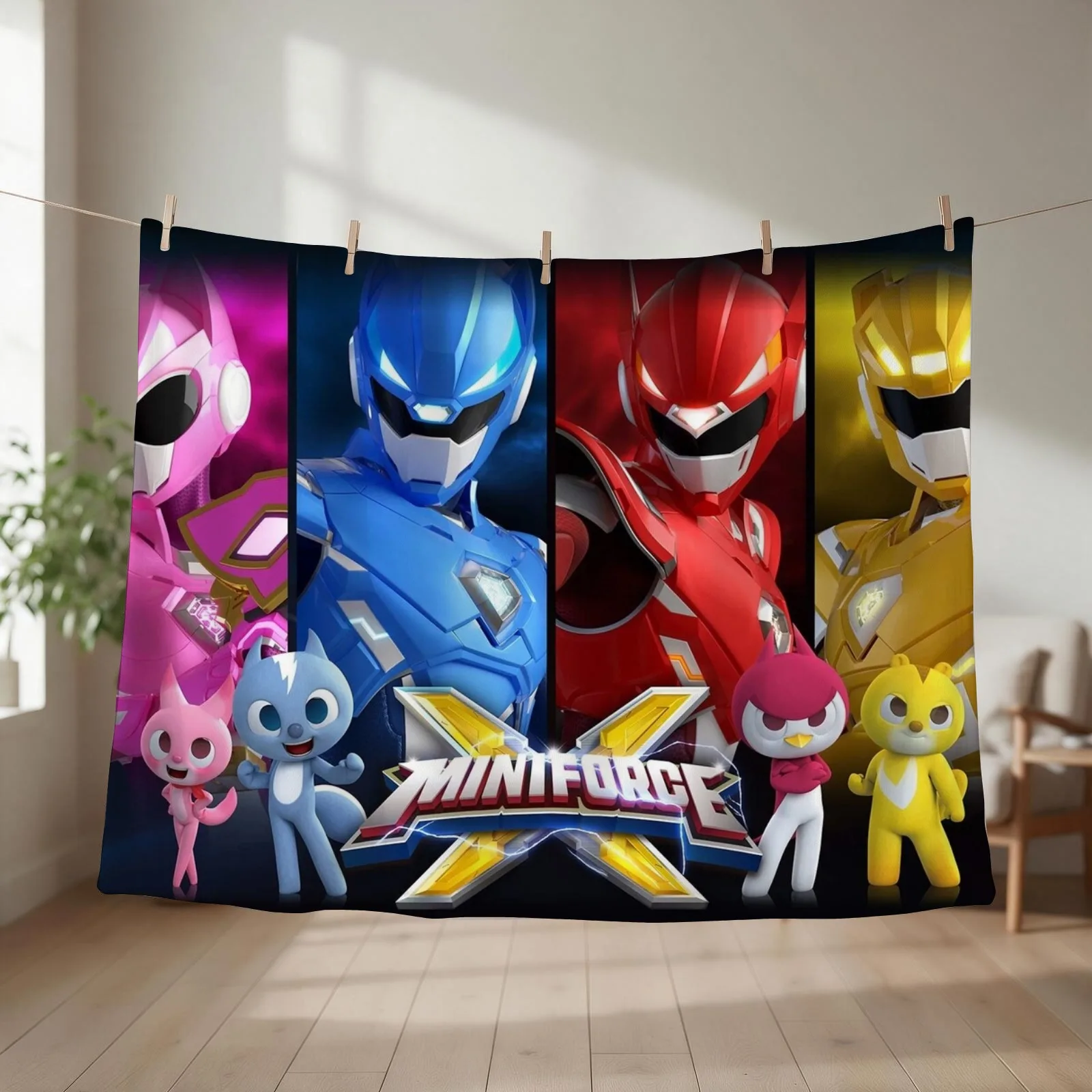 Mini Force X Throw Blanket couch cozy soft plush fuzzy picnic outdoor blanket