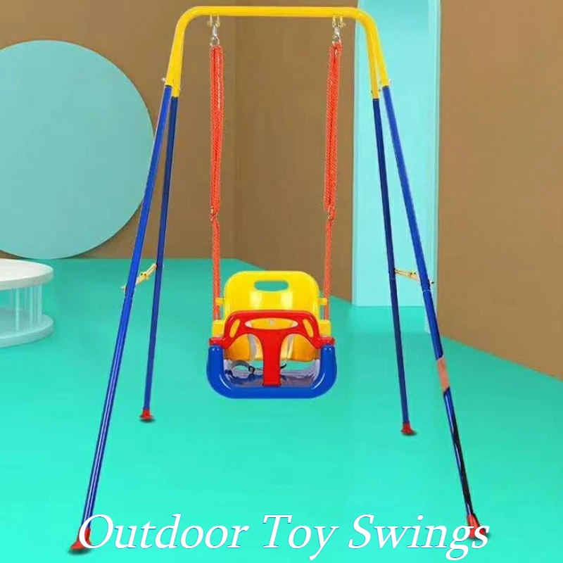Children Toy Swing Outdoor Indoor Kids Toy Swings Safety Hanging Chair Garden Child Swing Sturdy Family Baby Rocking Chair
