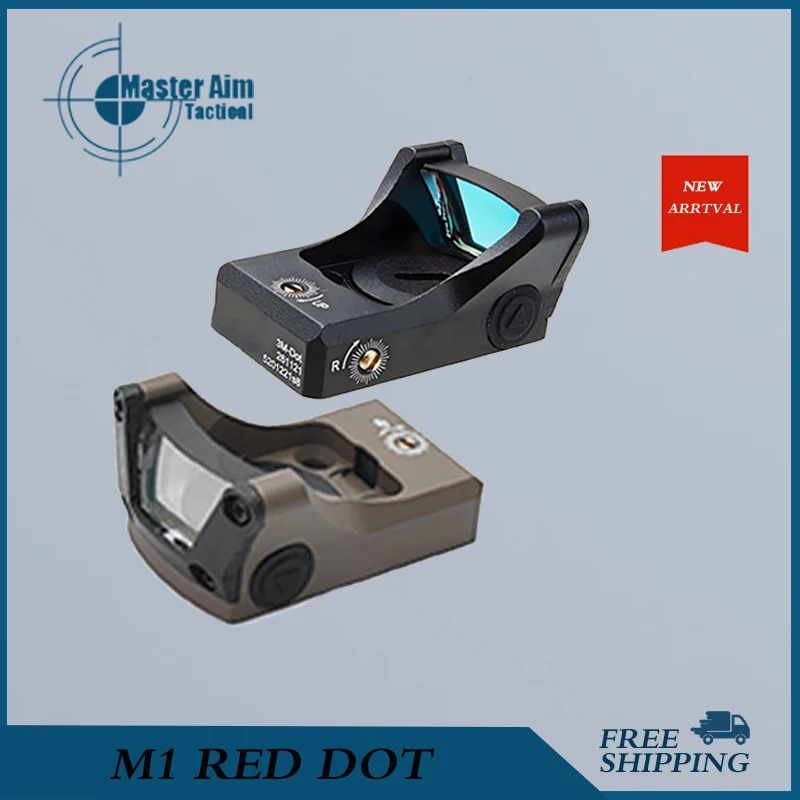 Tactical Grace M1 Topless Red Dot Reflex Sight 3 MOA for Pistol Handgun Rifle