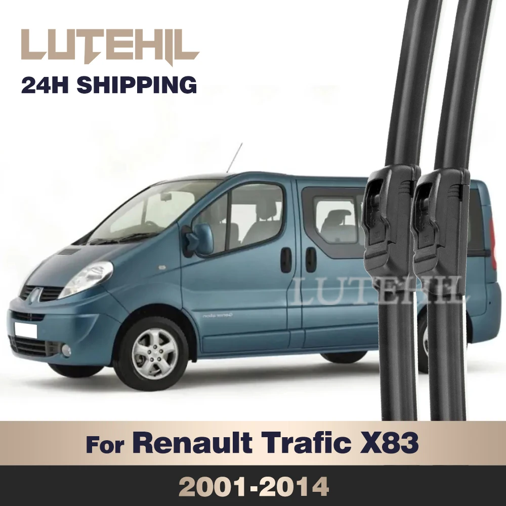 

Стеклоочиститель LUTEHIL для Renault Trafic X83 2001-2014, передние щетки стеклоочистителя, щетка для лобового стекла, 24 "+ 21"