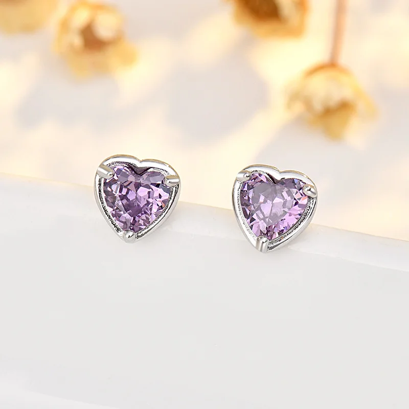 أقراط مرصعة بحجر الحب الأخضر الكريستالي للنساء ، المجوهرات الفاخرة ، هدايا عيد الميلاد ، أزياء الزفاف ، جوهرة 12 شهرًا #5