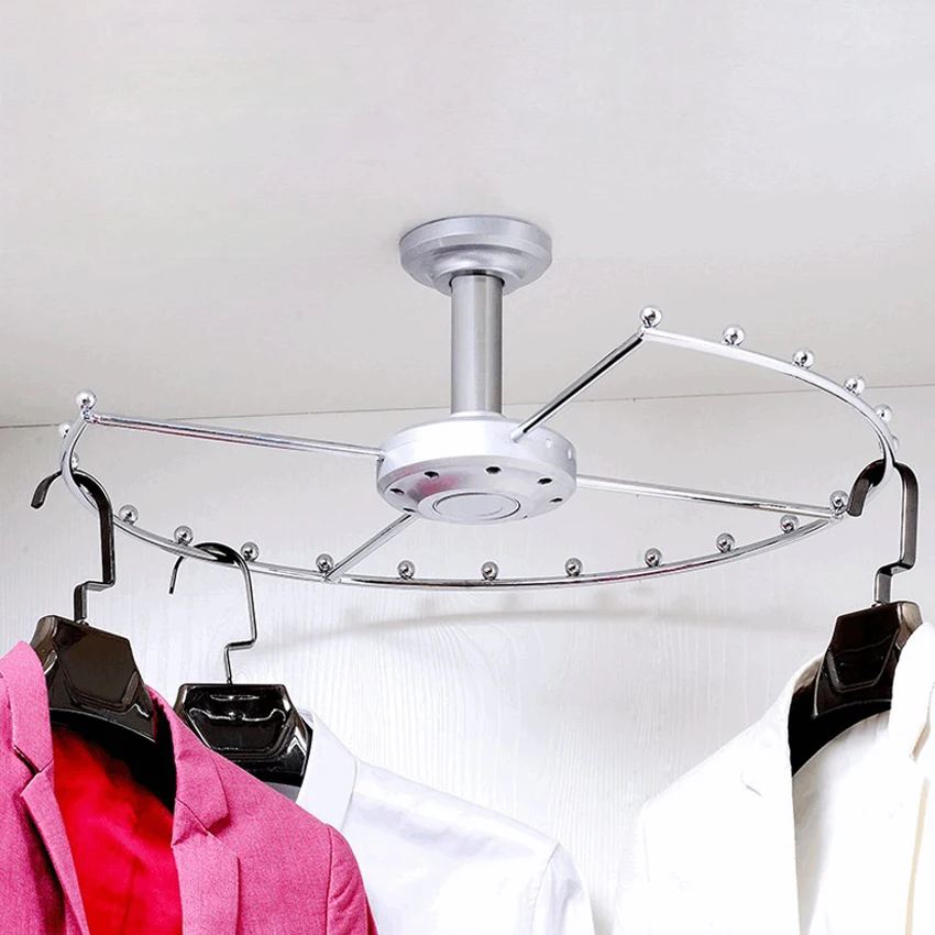 Corner cabinet hanger 360°revolving clothes rail Pants Rack Cloakroom Hardware Accessories Whole House Customization