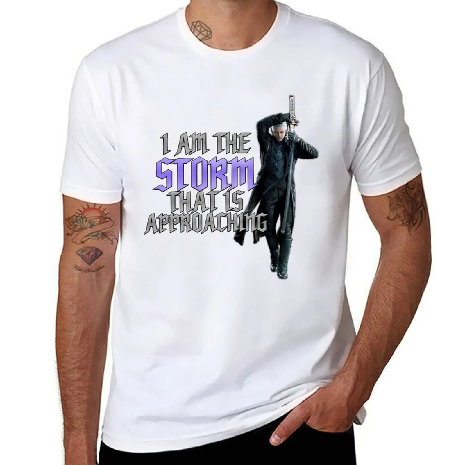 

Gifts For Women Devil Action May Cry Game Awesome For Movie Fan T-Shirt graphic t shirts for man man t shirts graphic T-Shirt