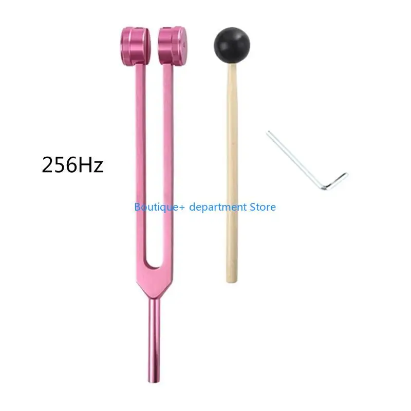 E1PD Tuning Fork Set 256Hz Aluminum Sensory Tuning Forks for Healing Tuning Forks Sound Healing Forks Medical Healing