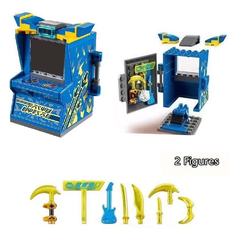 Prime Empire‌‌ Figure Retro Mini Arcade Game Console Building Blocks JAY Model Bricks Kids Kits Gift for Children