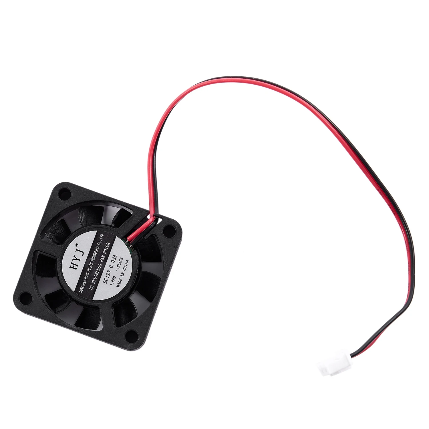 DC 12V 0.1A 2 Pin PC เคส CPU Cooler พัดลมระบายความร้อน 40 มม. x 40 มม. x 10 มม.