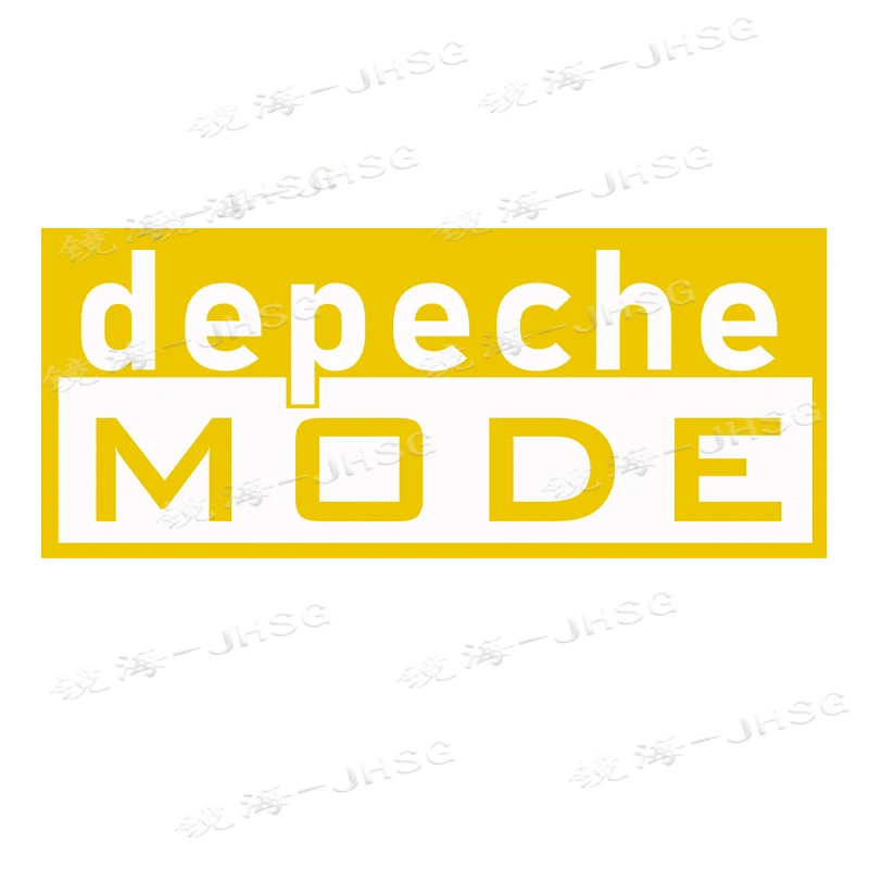 ملصق ممتص الصدمات للسيارة بشعار وضع Depeche -