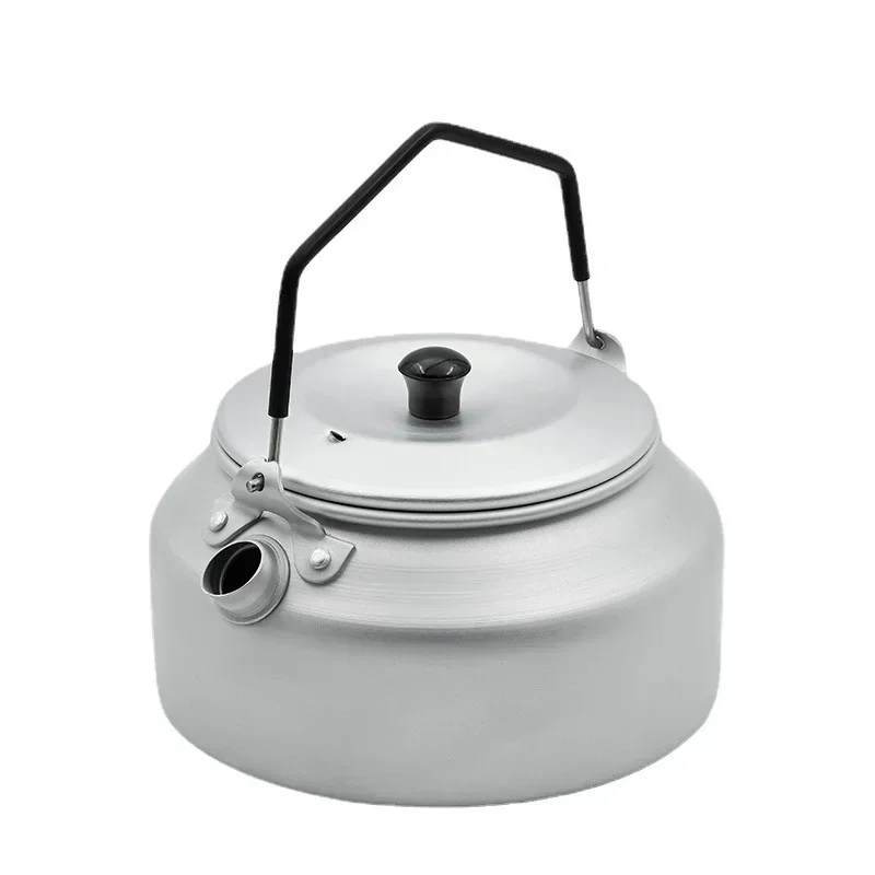 

New Outdoor Tableware Kettle Camping Picnic Ultra-light Aluminum Kettle Coffee Maker Teapot 0.9L Outdoor Kettle
