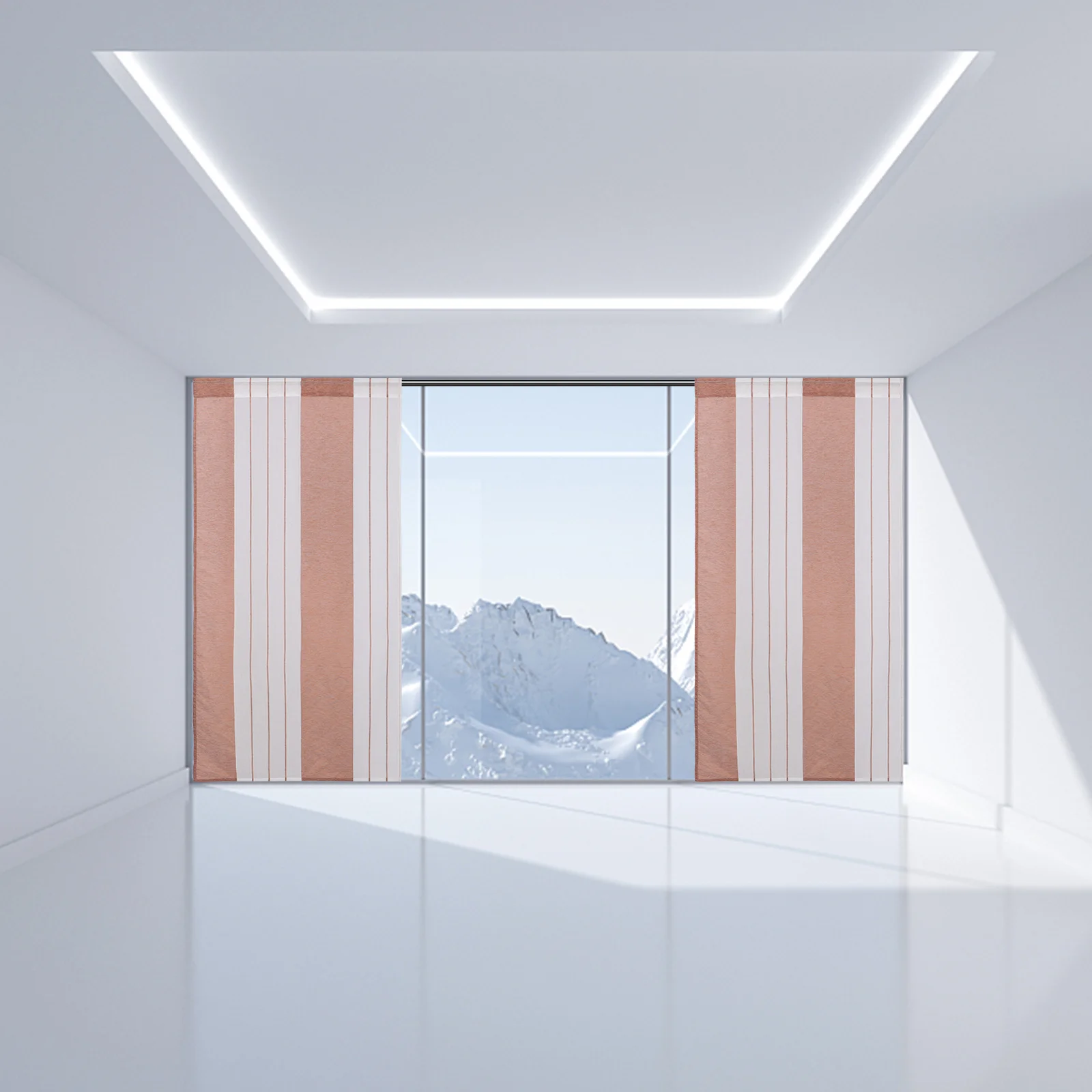 100x200 سنتيمتر نافذة شير قسط الفوال الستائر متعدد الألوان مخطط الحد الأدنى تصميم لغرفة النوم الحمام غرفة المعيشة ديكور #1