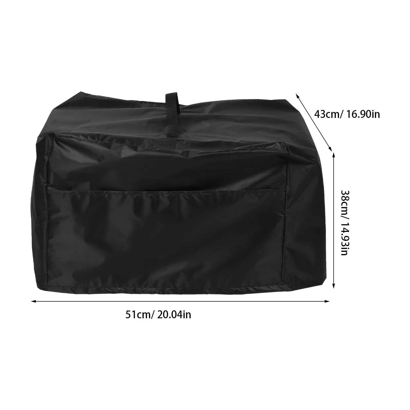 Meat Slicer Dust Cover 20x17x15 Inch Waterproof Oilproof Protective Shield Kitchen Appliance Storage Protector Small Appliance view 4