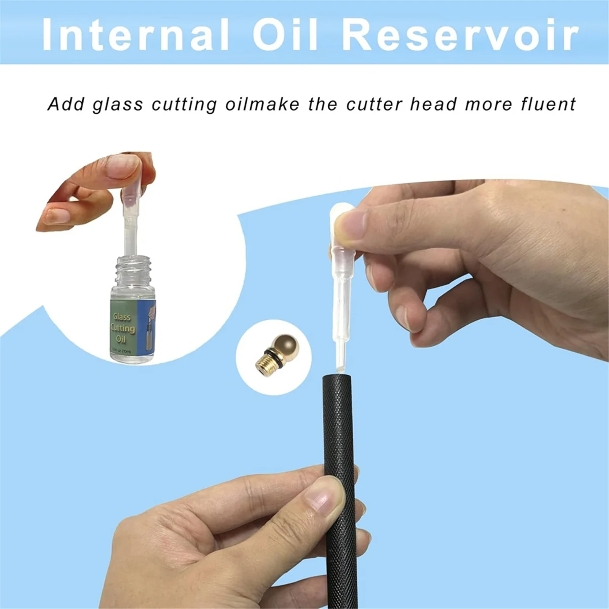 

New Glass Cutting Knife 2mm-20mm,Alloy Tip Glass Cutting Knife, Alloy Scribing and Engraving Pen,for Glass/Mosaic/Crafts