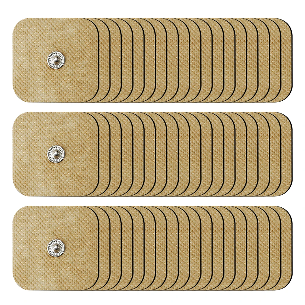4x4/5x5cm Self Adhesive Gentle Pulse TENS EMS Electrode Pads Body Soothing Care Massage Muscle Relax Patches Digital Machine Pad