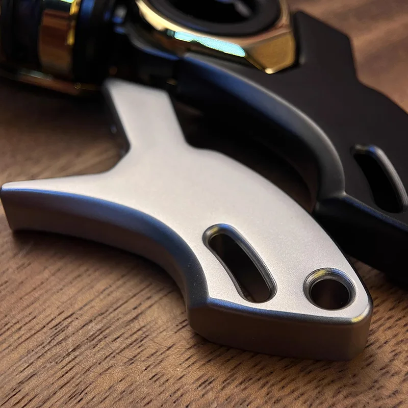 GoBiggeR Sinian Push Slider Stainless Steel Handle Parts EDC Slider Fidget Toy Fidget Spinner Handle Accessories