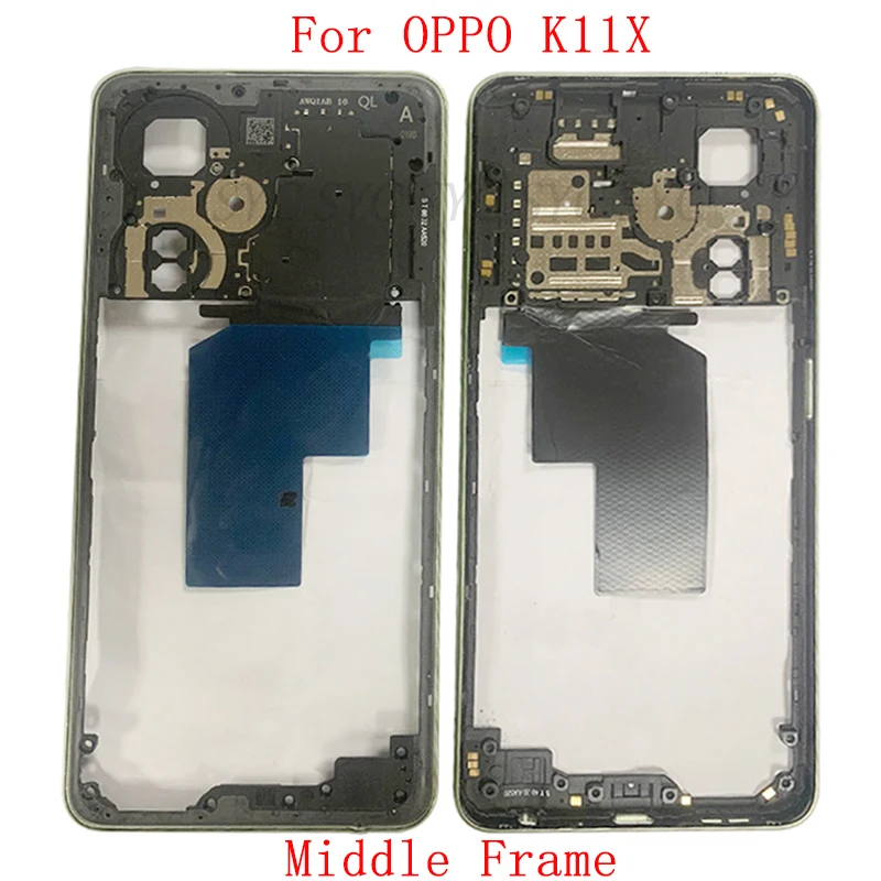 

Middle Frame Center Chassis Phone Housing For OPPO K11X Frame Cover Repair Parts