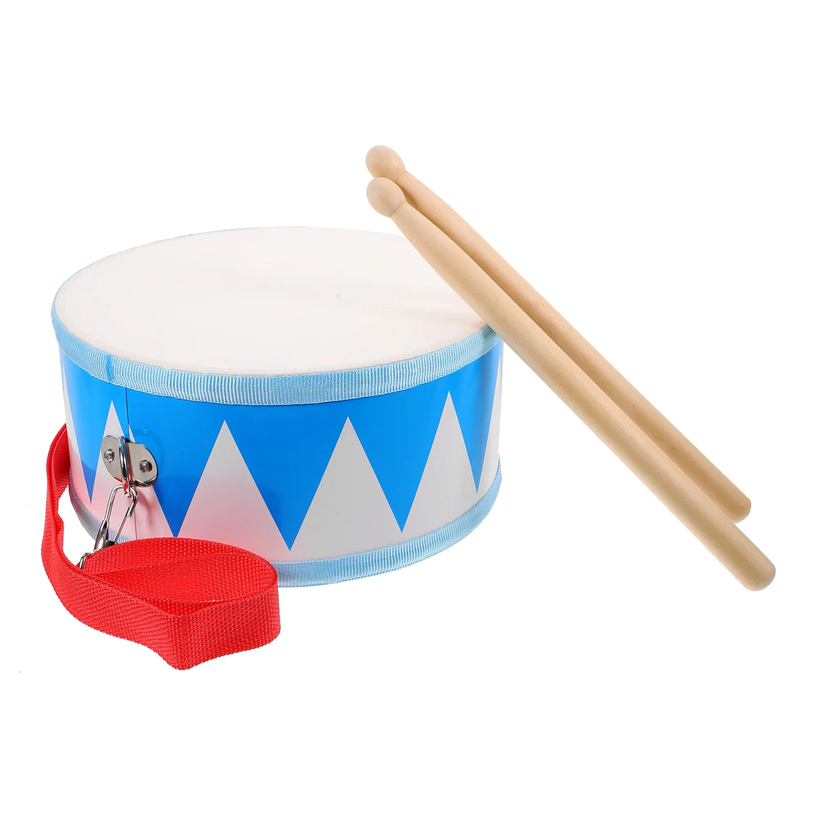 

1 set 1 Set Drum Set Wooden Snare Drum Educational Musical Percussion Instruments Playtime With Polyester