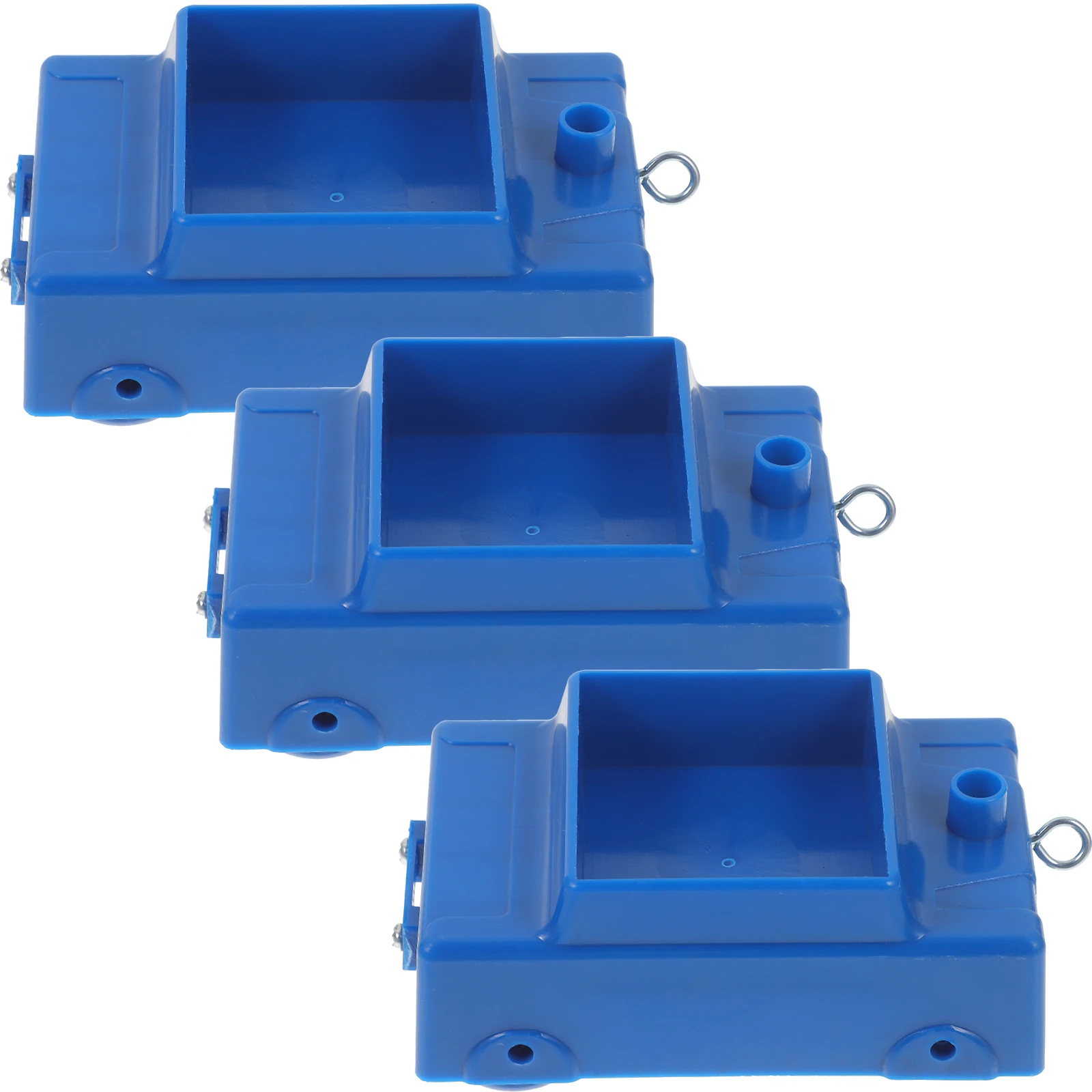 

3 Pcs Tool Mechanics Car Trolley Plastic Teaching Facility Experimental Inclined