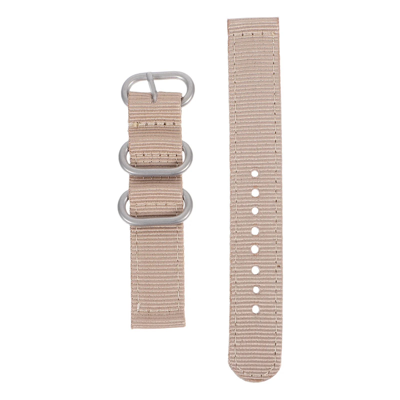 

18Mm Braided Nylon Watch Band High End Clasp Smooth Texture No Scratch Secure Fit for Running Swimming Workout Gear