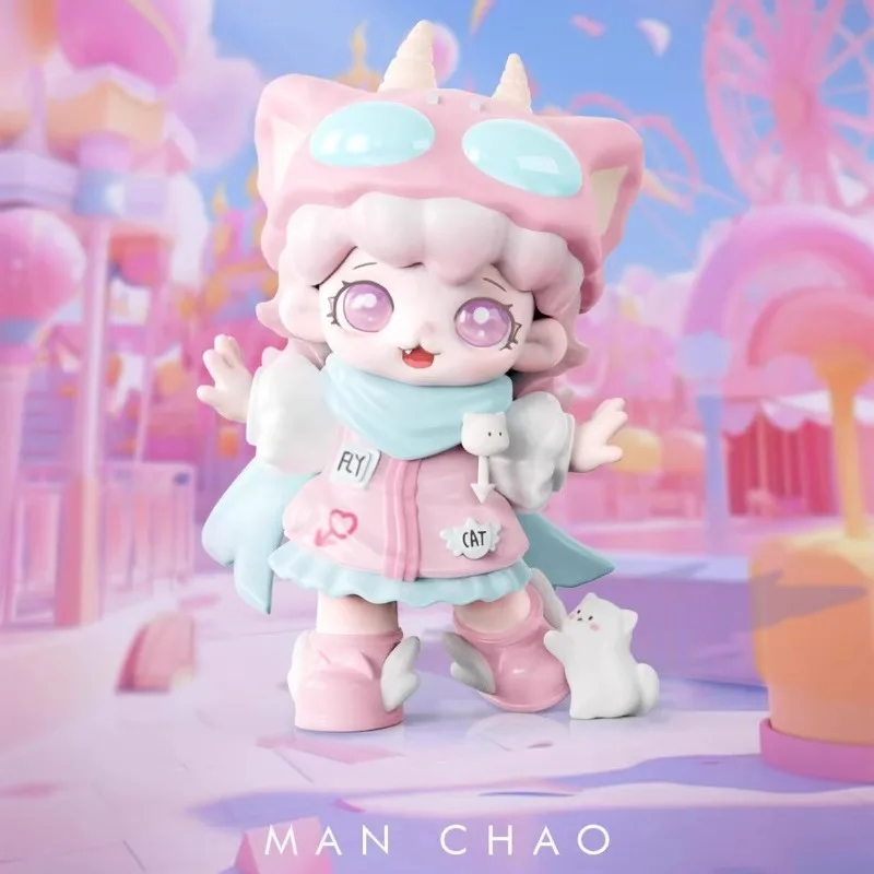 

Genuine Mioco Accompanying Diary Series Vinyl Blind Box Anmiate Figurine Cute Trendy Mystery Box Customized Ornament Girl Gift