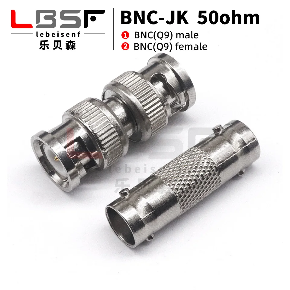 BNC dual pass BNC female to female conversion head BNC female to female BNC straight through BNC connector Q9 connector head