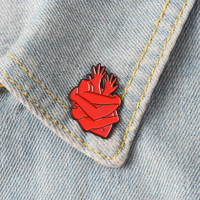Kreative Gehirn Emaille Pins Cartoon Organ Lunge Herz Broschen Revers Abzeichen Zubehör Kleidung Pin Geschenk für Medizin studenten – Detail 11