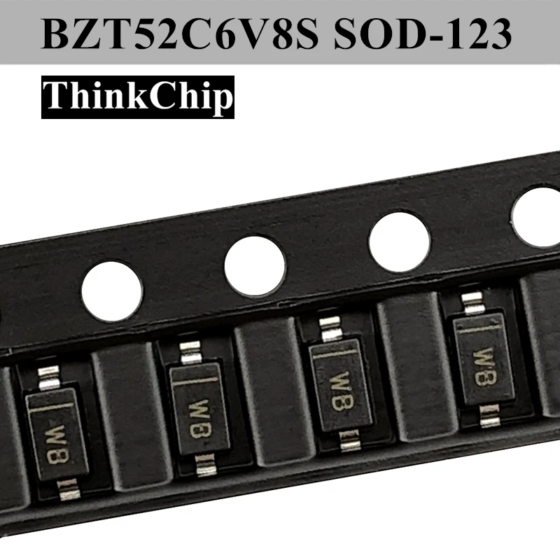 (100Pcs) BZT52C6V8S…