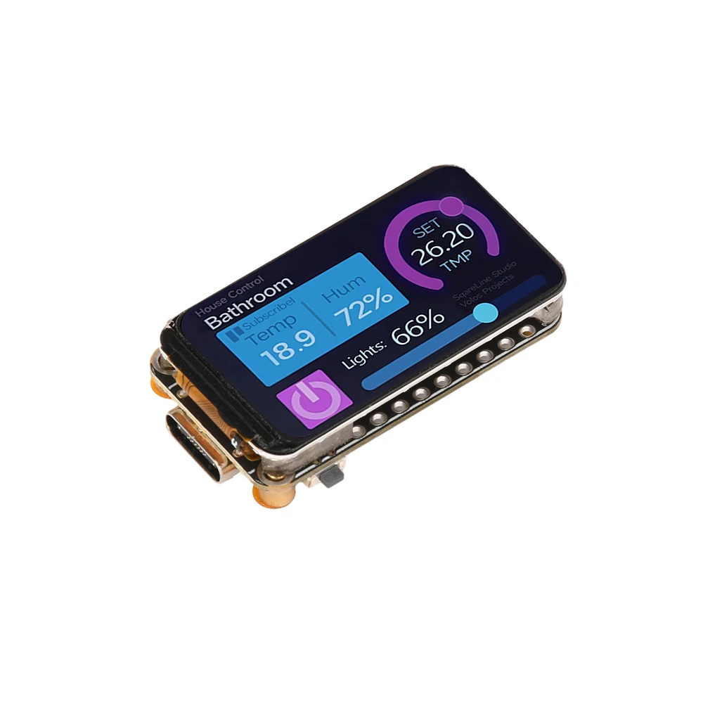 ESP32-C6 1,47-inch LCD-scherm Development Board Module Wifi 6 Bluetooth 5 Onboard RGB Kleur Led Type-C ESP32 DIY kit