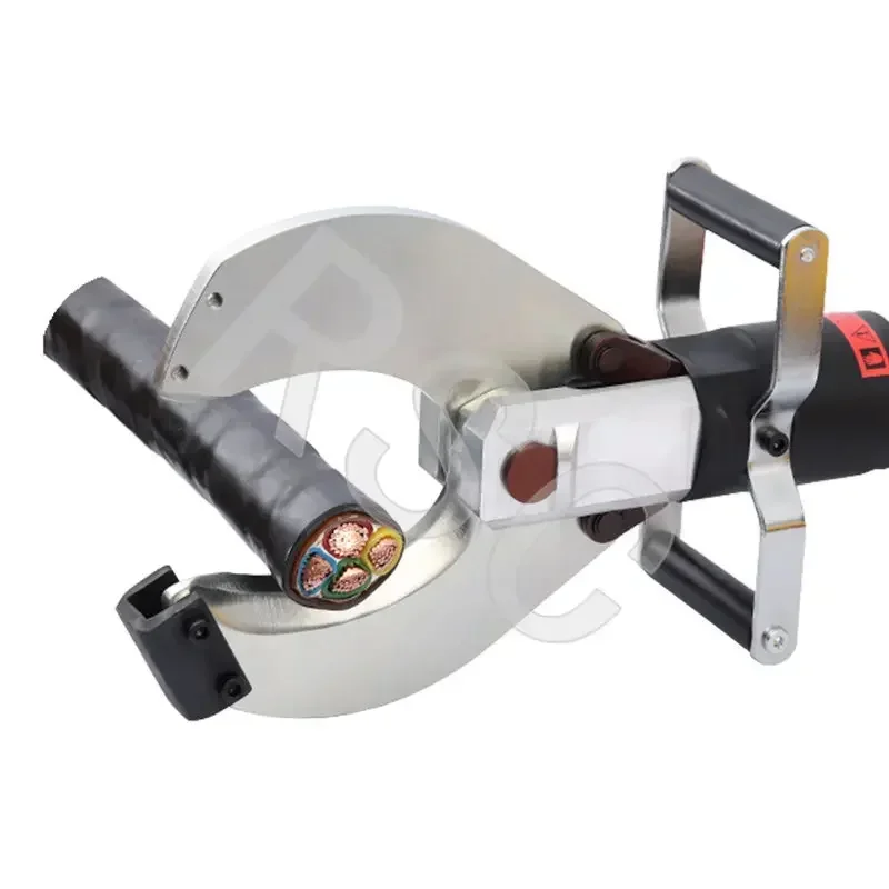 P-120C 유압 케이블 커팅 헤드 케이블 커터, CP-700 수동 유압 펌프 포함, 120mm 아머 Cu/Alu 케이블