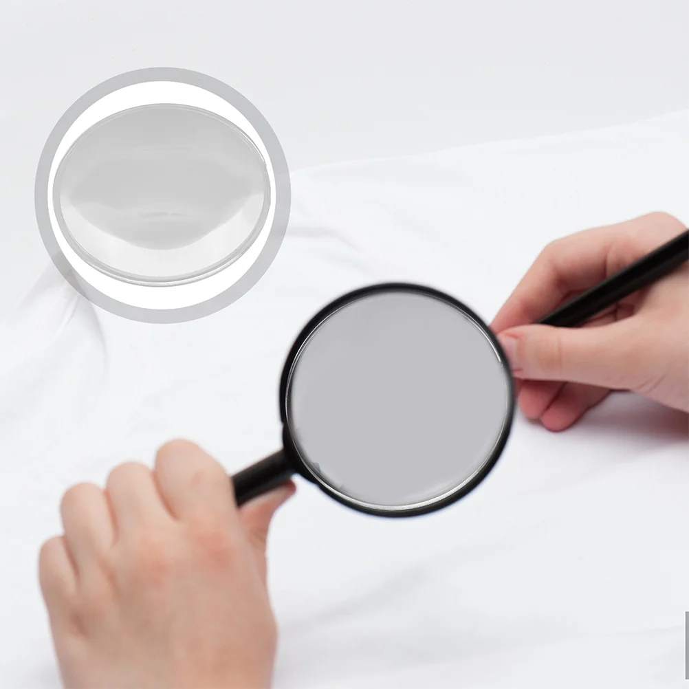 

30Pcs Optical Lens Set Round Convex Lens Replacement for Magnifier with Smooth Surface and Lightweight Design for Laboratory Use