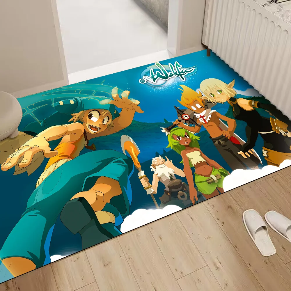 WAKFU Long Rugs Cheaper Anti-slip Modern Living Room Balcony Printed Bedside Area Rugs