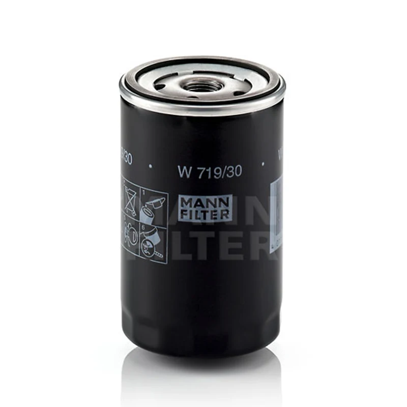 

MANNFILTER W719/30 Oil Filter Fits VW Volkswagen Caddy Jetta Sharan Passat Golf AUDI A3 SKODA Octavia L06A115561D 06A115561B